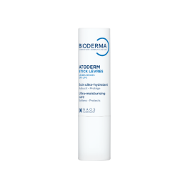 BIODERMA drėkinamasis lūpų pieštukas ATODERM, aviečių kvapo, 4 g