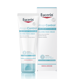 Eucerin veido kremas atopinei odai AtopiControl , 50 ml