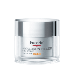 EUCERIN Hyaluron-Filler +3x Effect dieninis veido kremas SPF 30 visų tipų odai su hialurono rūgštimi, 50 ml
