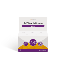 LIVSANE A-Z Multivitaminai 50+ tabletės N60