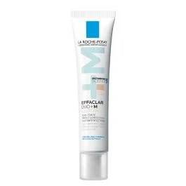 LA ROCHE-POSAY kremas su atspalviu EFFACLAR DUO+M UNIFIANT, 40 ml