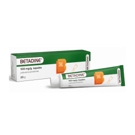 Betadine 100 mg/g tepalas 20 g
