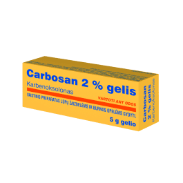 Carbosan 20 mg/g gelis 5g