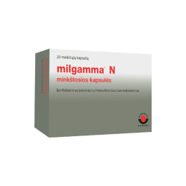 Milgamma N minkštosios kapsulės N20