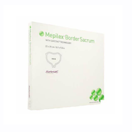 Mepilex Border Sacrum tvarstis 22 x 25 cm, N5