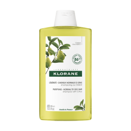 KLORANE šampūnas normaliems - riebiems plaukams su citrusų ekstraktu Citrus 400 ml