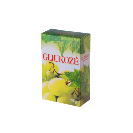 MEDICATA gliukozė milteliais 75 g