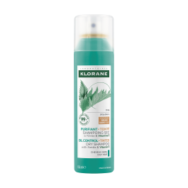 KLORANE sausas šampūnas su dilgelėmis plaukams, 150 ml