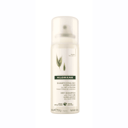 KLORANE sausas šampūnas visų tipų plaukams su avižų pieneliu Dry shampoo OAT 50 ml