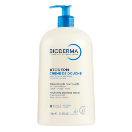 BIODERMA maitinamasis kreminis prausiklis sausai odai ATODERM CREME DE DOUCHE, 1 l