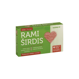 RAMI ŠIRDIS čiulpiamosios tabletės N20