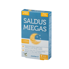 SALDUS MIEGAS kapsulės N15