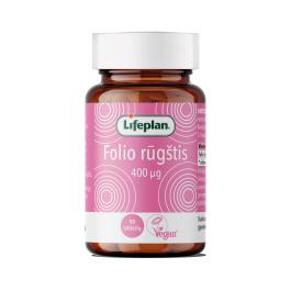 LIFEPLAN FOLIO RŪGŠTIS 400 mg, N90