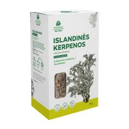 ŠVENČIONIŲ VAISTAŽOLĖS ISLANDINĖS KERPENOS, žolelių arbata, 40 g
