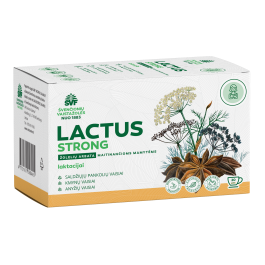 ŠVENČIONIŲ VAISTAŽOLĖS laktacijai LACTUS STRONG maitinančioms mamytėms, žolelių arbata, 1,5 g x 20 vnt.