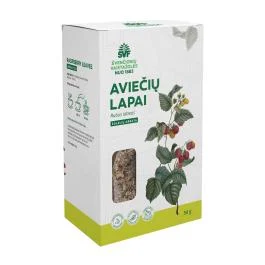 ŠVENČIONIŲ VAISTAŽOLĖS AVIEČIŲ LAPAI, žolelių arbata, 50 g