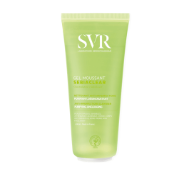 SVR SEBIACLEAR GEL MOUSSANT gelinis prausiklis riebiai odai, 200 ml