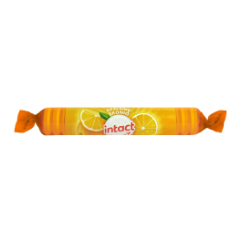 INTACT apelsinų skonio tabletės 40 g