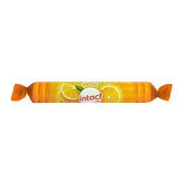 INTACT apelsinų skonio tabletės 40 g