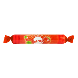 INTACT žemuogių skonio tabletės 40 g