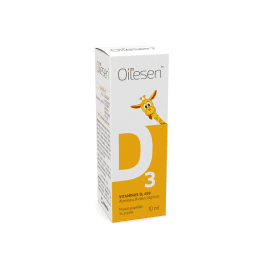OILESEN Vitaminas D3 400 geriamieji lašai, 10 ml