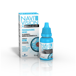 NaviVision Plus akių lašai pavargusioms akims 15 ml