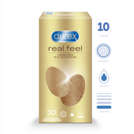 DUREX REAL FEEL prezervatyvai N10