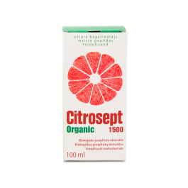 Citrosept Organic 1500 greipfrutų ekstraktas 100 ml