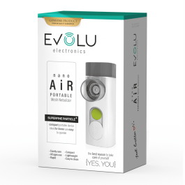 EVOLU NANO AIR nešiojamas inhaliatorius, purkštuvas - nebulaizeris