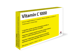 VITAMIN C 1000 mg plėvele dengtos tabletės N20