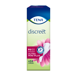 TENA įklotai Discreet Ultra Mini Plus N24