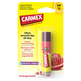 CARMEX lūpų balzamas, granatų skonio, SPF15, 4,25 g