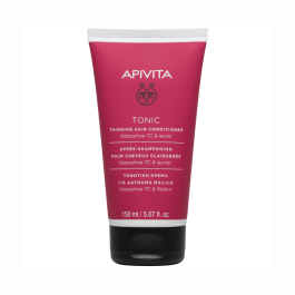 APIVITA tonizuojantis kondicionierius slenkantiems plaukams 150 ml
