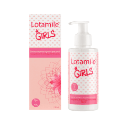 LOTAMILE GIRLS intymios higienos prausiklis mergaitėms 150 ml