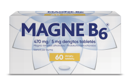 MAGNE B6 470 mg/5 mg dengtos tabletės N60