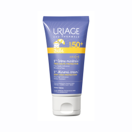 URIAGE apsauginis kremas BABY 1ERE MINERALE, SPF 50+, bekvapis, 50 ml