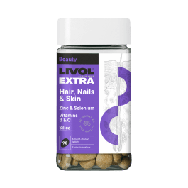 LIVOL EXTRA tabletės HAIR, NAIL, SKIN, N90