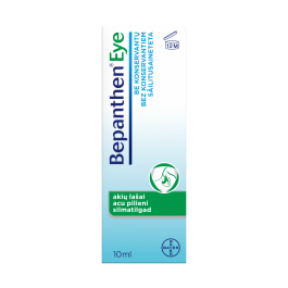 BEPANTHEN EYE akių lašai sausoms akims, 10 ml