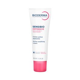 BIODERMA raminamasis, drėkinamasis kremas, stiprinantis jautrios odos natūralią apsisaugojimo nuo išorinių agresijų funkciją SENSIBIO DEFENSIVE, 40 ml