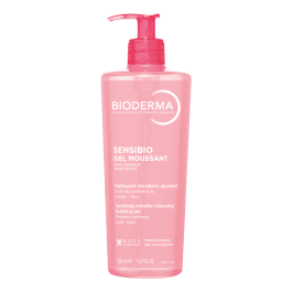 BIODERMA raminantis micelinis gelinis prausiklis jautriai odai SENSIBIO GEL MOUSSANT, 500 ml