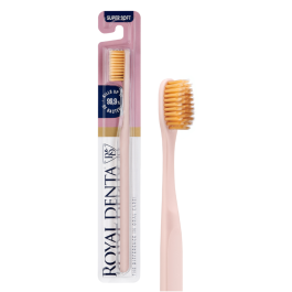 ROYAL DENTA ypač minkštas dantų šepetėlis GOLD SUPER SOFT
