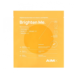 AIMX greito poveikio skaistinanti veido kaukė su vitaminu C BRIGHTEN ME 25 ml