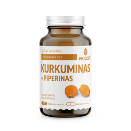 ECOSH kurkuminas su BCM-95 ekstraktu, kapsulės, N90
