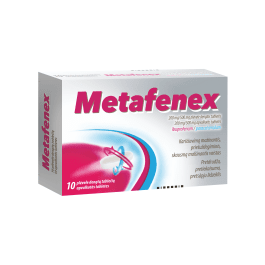 METAFENEX 200 mg/500 mg plėvele dengtos tabletės N10
