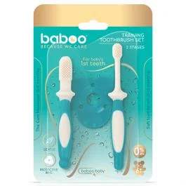 Baboo dantų šepetėlių rinkinys, 6+ mėn
