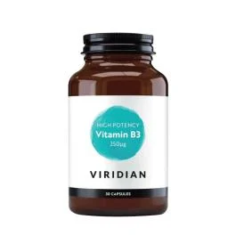 VIRIDIAN kapsulės HIGH POTENCY VITAMIN B3 N30