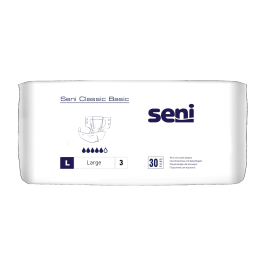 SENI sauskelnės suaugusiems CLASSIC BASIC, L dydis N30