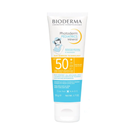 BIODERMA mineralinė apsauga nuo saulės kūdikiams (nuo 0 metų), PHOTODERM PEDIATRICS MINERAL SPF50+, 50 g