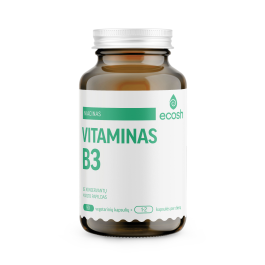 ECOSH bioaktyvus vitaminas B3, niacinas 250mg NE, N90