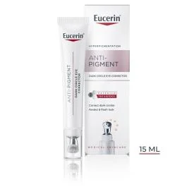 EUCERIN Anti-Pigment tamsius ratilus šviesinantis akių srities kremas, 15 ml